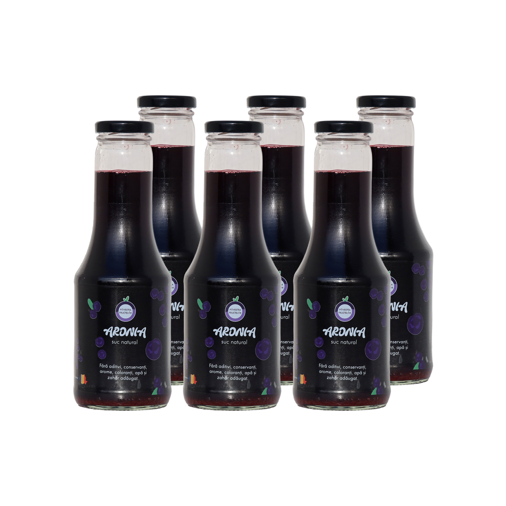 Pachet 6 x Suc Aronia 0.5 L