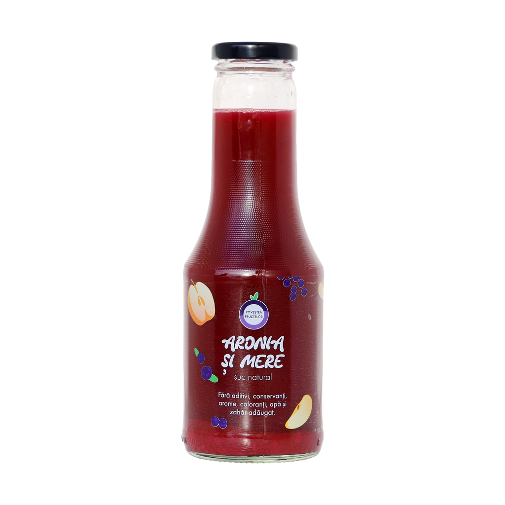 Pachet 6 x Suc Aronia cu Măr 0.5L