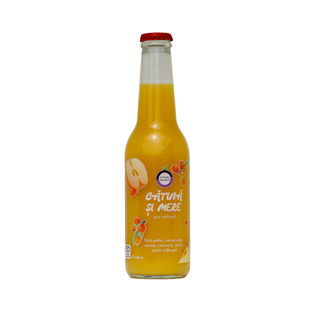 Pachet 15 x Suc Cătină și Mere 275 ml